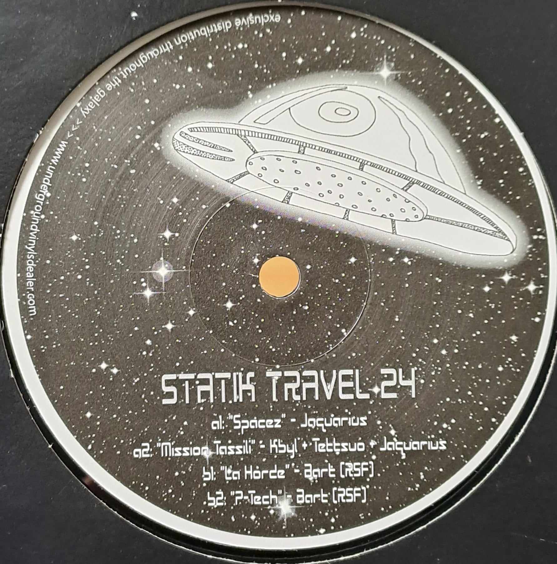 Statik Travel 24 - vinyle freetekno